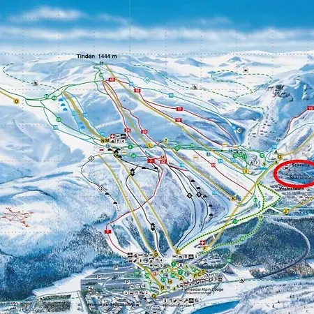 Hemsedal, Ski-in Ski-out, Skarsnuten Panorama Appartamento *