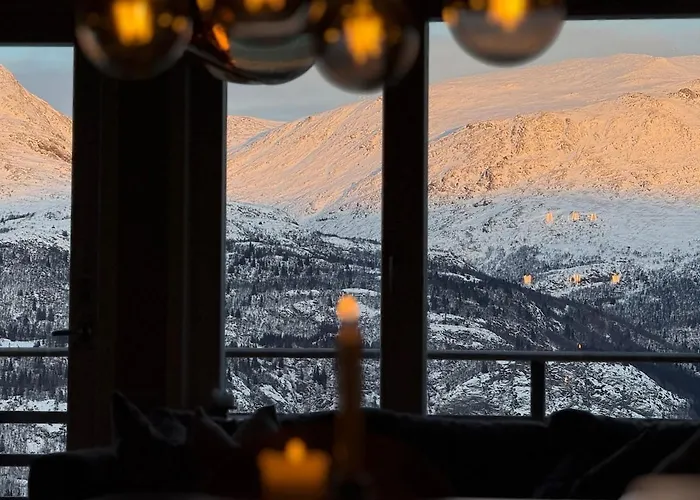 Hemsedal, Ski-in Ski-out, Skarsnuten Panorama Lägenhet *